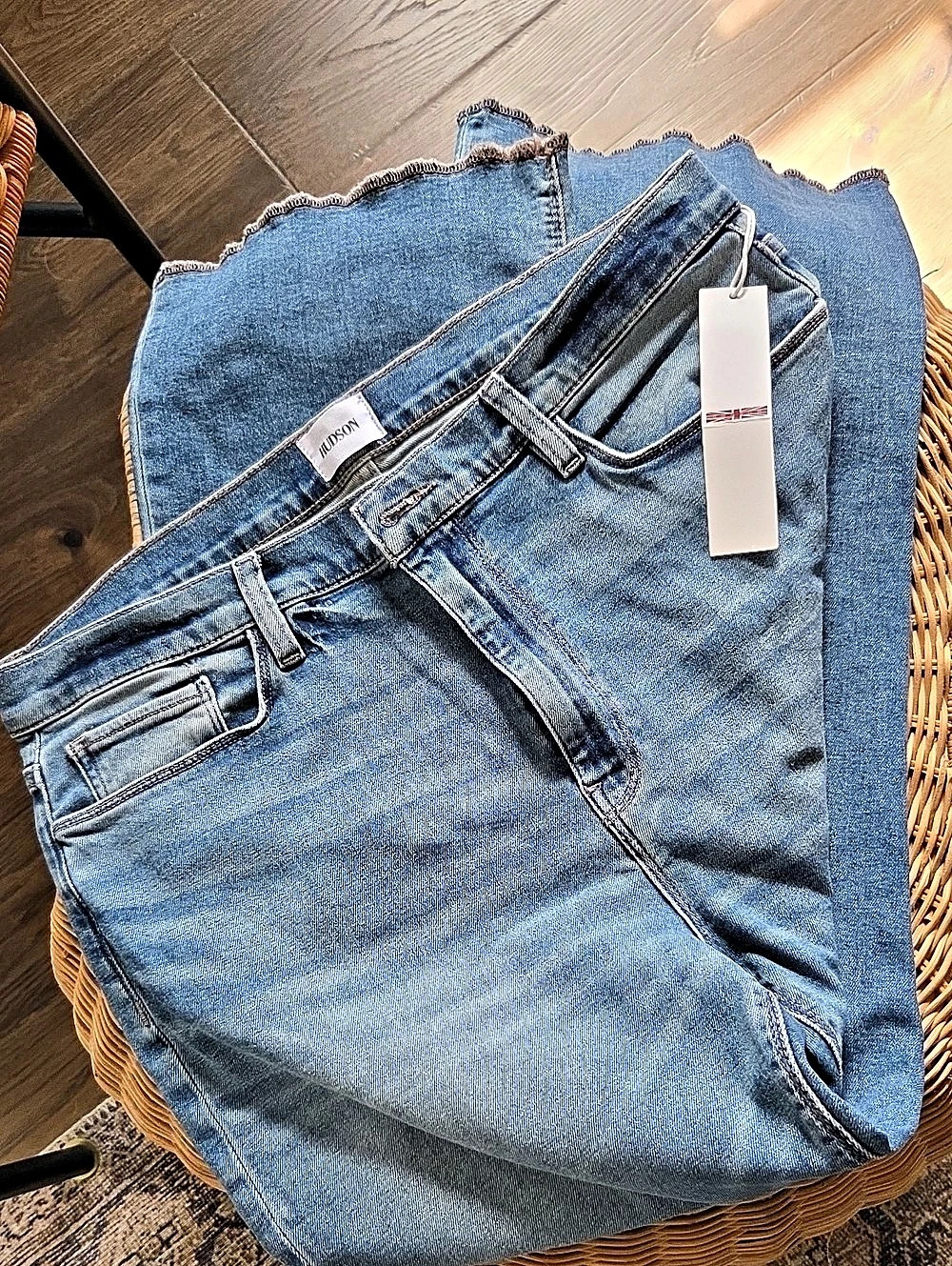 Hudson Barbara Bootcut Jeans in Blue NWT